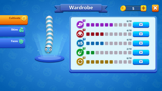 اسکرین شات 4 بازی Snake War: Hungry Worm.io Game