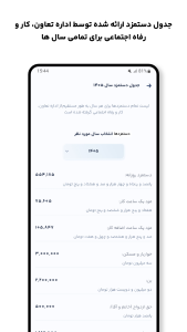 اسکرین شات 8 برنامه ‏‏‏‏‏‏‏‏‏حقوق یار - محاسبه دقیق دستمزد