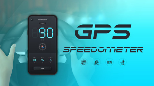 اسکرین شات 1 برنامه GPS Speedometer: Speed Tracker