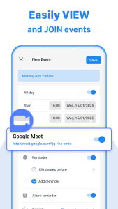 اسکرین شات 4 برنامه Calendar: Schedule Planner