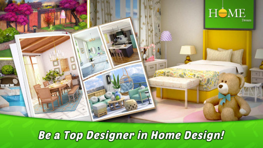 اسکرین شات 6 بازی Home Dream: Makeover Games