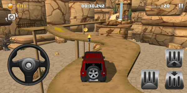 اسکرین شات 4 بازی بازی ماشین کوهستان