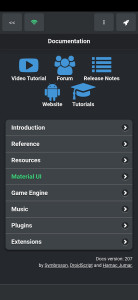 اسکرین شات 4 برنامه DroidScript: JS and Python IDE