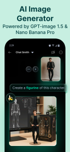 اسکرین شات 2 برنامه Chat Smith: AI Chatbot & Agent