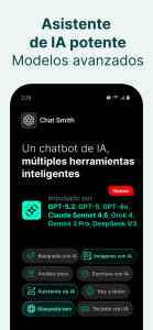 اسکرین شات 1 برنامه Chat Smith: Chatbot IA Español