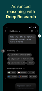 اسکرین شات 4 برنامه Chat Smith: AI Chatbot & Agent