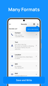 اسکرین شات 5 برنامه NFC Tag: Card Reader & Scanner