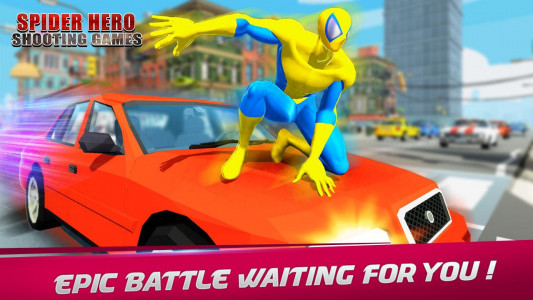 اسکرین شات 5 بازی Spider Hero Man Shooting Games