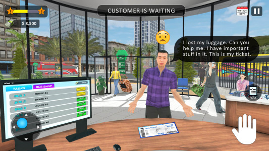 اسکرین شات 1 بازی Bus Terminal Manager Simulator