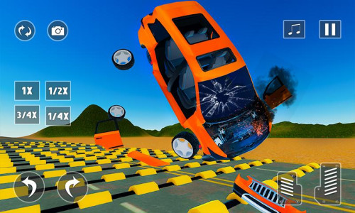 اسکرین شات 5 بازی Car Crash: Car Driving Test 3D