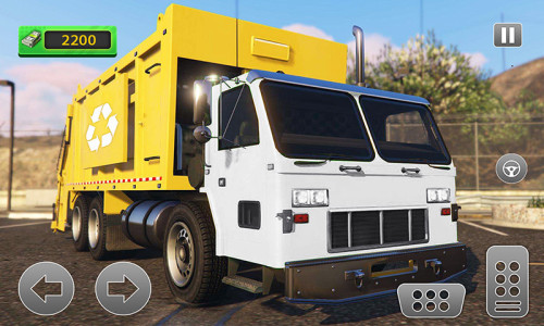اسکرین شات 1 بازی Road Sweeper Garbage Truck Sim
