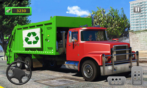 اسکرین شات 3 بازی Road Sweeper Garbage Truck Sim