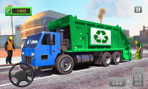 اسکرین شات 4 بازی Road Sweeper Garbage Truck Sim