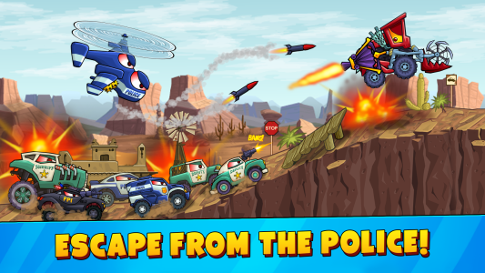 اسکرین شات 6 بازی Car Eats Car 3 Survival Racing