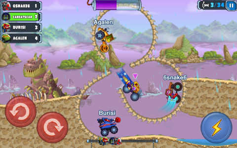 اسکرین شات 7 بازی Car Eats Car Multiplayer Race
