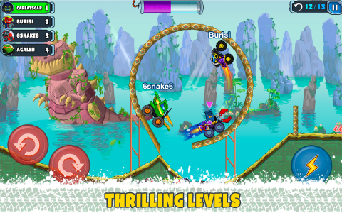 اسکرین شات 3 بازی Car Eats Car Multiplayer Race