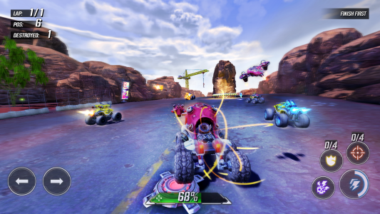 اسکرین شات 6 بازی RACE: Rocket Arena Car Extreme