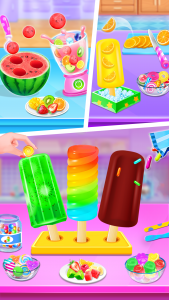 اسکرین شات 2 بازی Unicorn Ice cream Pop game