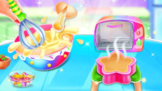 اسکرین شات 6 برنامه Sweet Bakery: Baking Cake Game