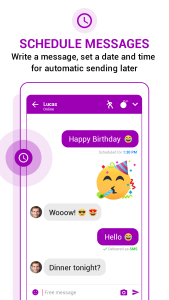 اسکرین شات 7 برنامه Messenger SMS - Text messages