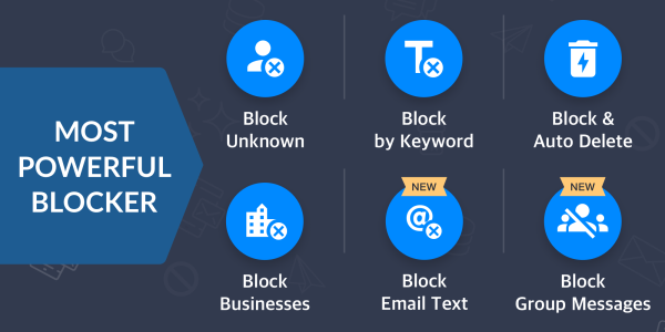 اسکرین شات 2 برنامه Spam Blocker, Scam Block: Mezo