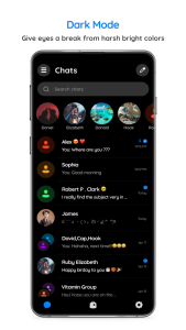 اسکرین شات 2 برنامه Messenger: Text Messages, SMS