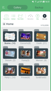 اسکرین شات 1 برنامه Hide Pictures & Videos - FotoX