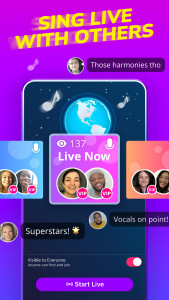 اسکرین شات 6 برنامه Smule: Sing, Duet & Karaoke