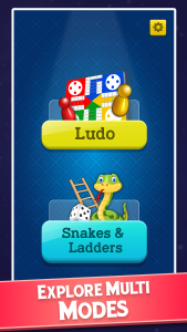 اسکرین شات 1 بازی Snakes and Ladders - Ludo Game