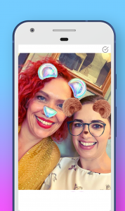 اسکرین شات 2 برنامه Dawn AI Photo Filters Stickers