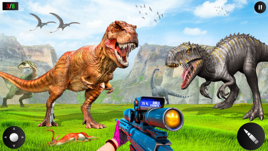 اسکرین شات 1 بازی Wild Dino Hunter: Hunting Game