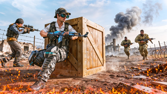 اسکرین شات 6 بازی 3D FPS Shooting-3D FPS Games