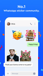 اسکرین شات 1 برنامه Sticker.ly - Sticker Maker