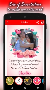 اسکرین شات 3 برنامه Love Cards - Photo Frames