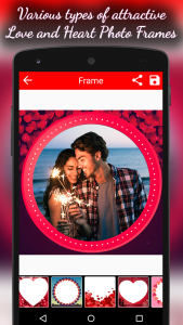 اسکرین شات 4 برنامه Love Cards - Photo Frames
