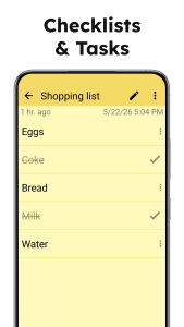 اسکرین شات 4 برنامه ColorNote Notepad Notes