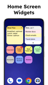 اسکرین شات 2 برنامه ColorNote Notepad Notes