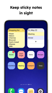 اسکرین شات 2 برنامه ColorNote Notepad Notes