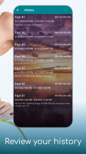 اسکرین شات 5 برنامه Fasting Time Intermittent Diet