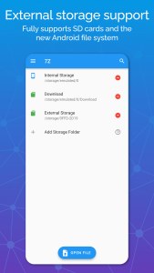 اسکرین شات 2 برنامه 7Z: Zip 7Zip Rar File Manager