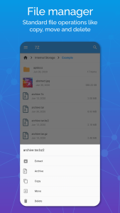 اسکرین شات 6 برنامه 7Z: Zip 7Zip Rar File Manager