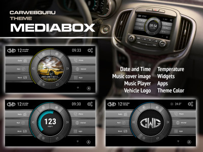 اسکرین شات 1 برنامه CarWebGuru Car Launcher