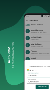 اسکرین شات 5 برنامه Auto RDM: See Deleted Messages