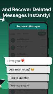 اسکرین شات 3 برنامه Auto RDM: See Deleted Messages