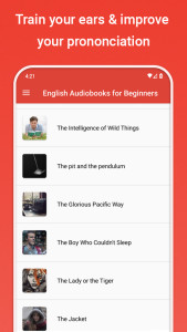 اسکرین شات 3 برنامه Learn English Stories Offline