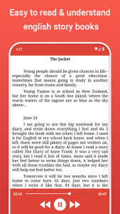 اسکرین شات 4 برنامه Learn English Stories Offline
