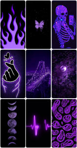 اسکرین شات 1 برنامه Black Art aesthetic Wallpaper