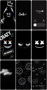 اسکرین شات 5 برنامه Black Art aesthetic Wallpaper