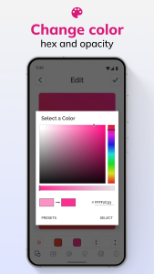 اسکرین شات 3 برنامه Pure Solid Color Wallpapers