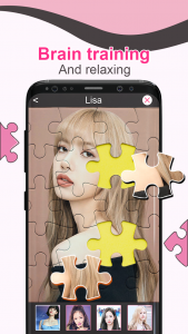 اسکرین شات 4 بازی BlackPink Jigsaw Puzzle Game
